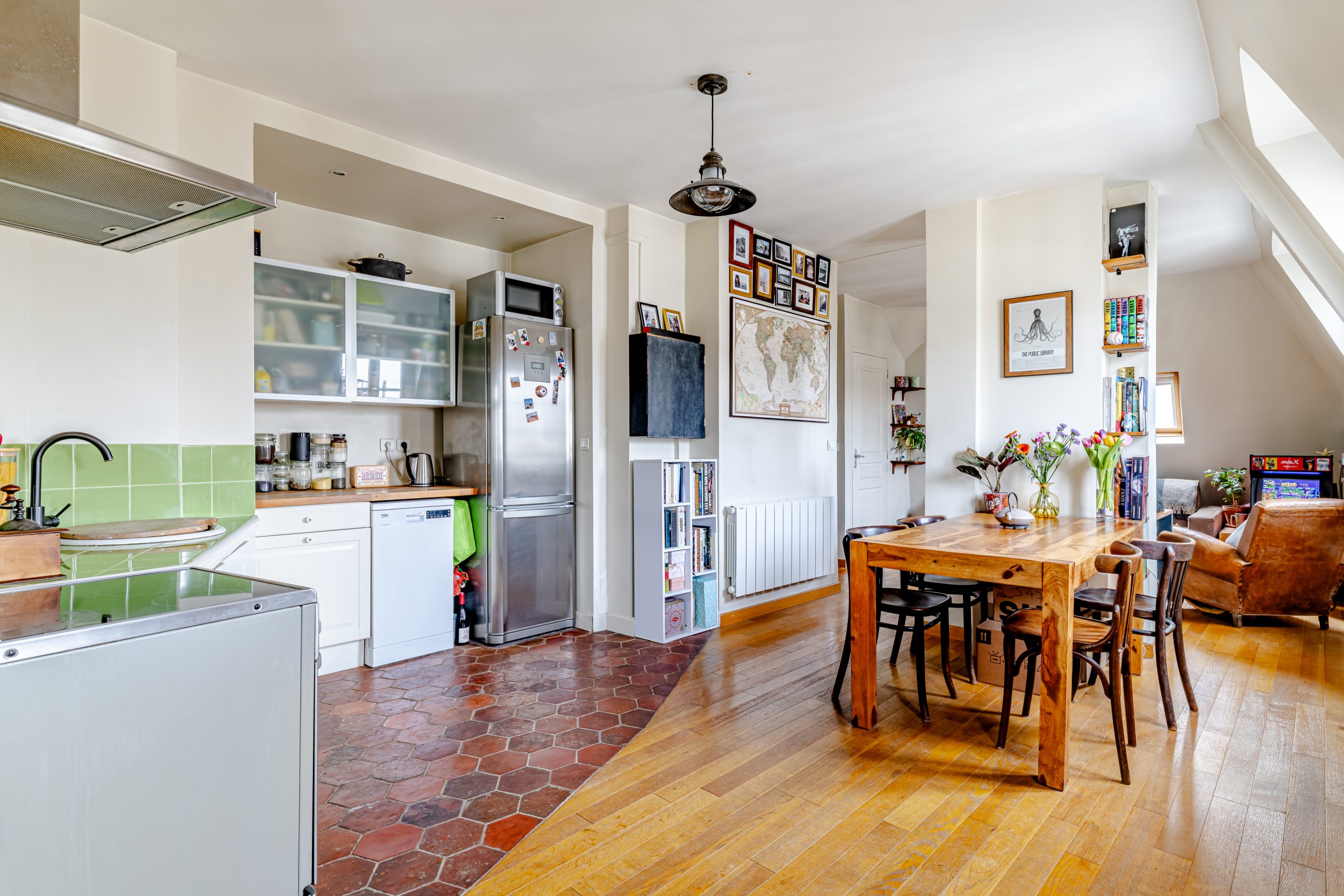 CANAL SAINT- MARTIN – SOUS LES TOITS –  75010 – 44,8M2 – 415 000€