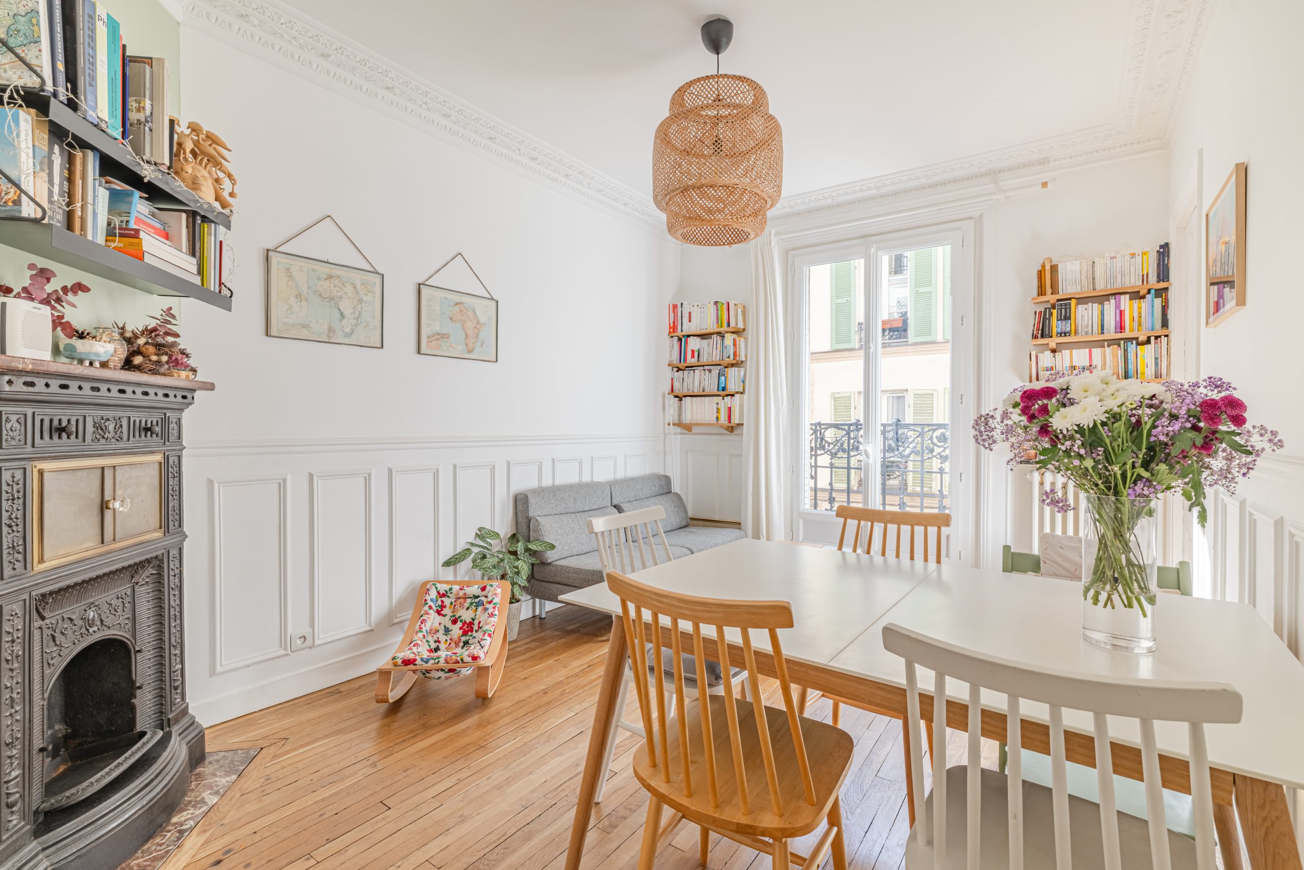 SUPERBE 3 PIÈCES – JOURDAIN 75019 – 59,15M2 – 630 000€ – SOUS OFFRE !